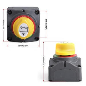 Interruptor Aislador de Batería CNSPEED 12-60V 100A-300A, Desconexión Rotatoria para Autos, Caravanas, Barcos, Yates - Product Image 3