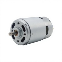 Moteur à courant continu à aimant permanent R370 haute vitesse 3000-8500 tr/min, à montage sur bride, micro-moteur excentrique pour vélo électrique, IP55