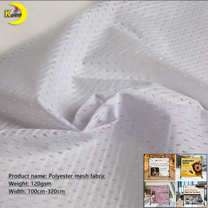 120G Polyester Lưới Vải Trực Tiếp In Phun Nhuộm Thăng Hoa Dệt 100% Polyester Trống Lưới Vải - Product Image 1