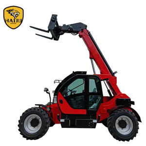 Forklift Teleskopik Cina, <span class=keywords><strong>Loader</strong></span> Telehandler, Angkat 3 Ton, Tinggi Angkat 7m, Harga - Product Image 1