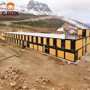 Cbox Maison modulaire préfabriquée en panneaux sandwich, projet personnalisé pour les Jeux d'hiver, chambre d'hôtel, bar, bureau, conteneur modulaire - Product Image 2