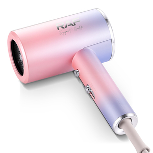 Sèche-cheveux professionnel RAF 1200W, 20000 tr/min, léger, faible bruit, fonction de refroidissement à une touche, 2 vitesses et températures réglables, RAF Professionnel - Product Image 1