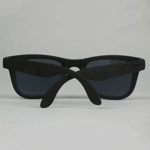 Gafas de sol plegables de marca de diseñador para hombre y mujer, marcos de PC fluorescentes, naranja, morado, azul, rojo, verde, amarillo, UV400, certificado CE - Product Image 6