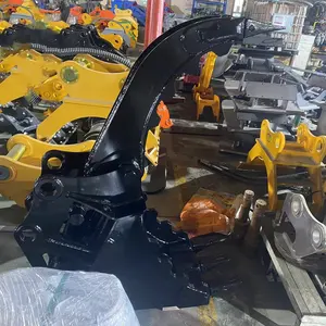 DHG-02 Hydraulic Thumb Bucket Grab Bucket For 5-9t Excavator Excavator Thumb Bucket