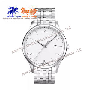 Reloj de Cuarzo de Lujo para Hombre de Alta Gama, Calidad 5A, Correa de Cuero, Escala de Números Romanos, Correa Impermeable, Calendario - Product Image 4