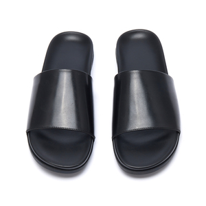 <span class=keywords><strong>Di</strong></span> alta qualità da <span class=keywords><strong>uomo</strong></span> in vera pelle antiscivolo pantofole strato superiore in pelle <span class=keywords><strong>di</strong></span> vacchetta suola comodo <span class=keywords><strong>uomo</strong></span> sandali da spiaggia scarpe - Product Image 2