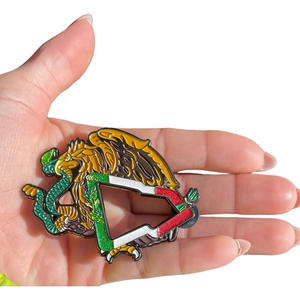 Vendita all'ingrosso di pini personalizzati Metalicos Para Las Gorras Del Beisbol Chapo Baseball <span class=keywords><strong>Hiphop</strong></span> Personalizados De Metal Alucines - Product Image 2