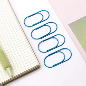 Clips métalliques de 50 mm, pinces de classement, clips à papier larges et épaissis, clips colorés, grands clips à papier, marque-pages pour la maison et le bureau - Product Image 4