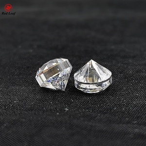 Redleaf Vòng phẳng trở lại Rose <span class=keywords><strong>cut</strong></span> <span class=keywords><strong>cubic</strong></span> zircon đá rô cắt Board lỏng đá quý tổng hợp <span class=keywords><strong>Cubic</strong></span> <span class=keywords><strong>Zirconia</strong></span> đá quý - Product Image 1