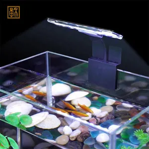 Zaohetian 12cm 22cm 32cm Led Aquarium đèn máy tính để bàn Fish Tank Clip ánh sáng Fish Tank thủy sinh cây đèn