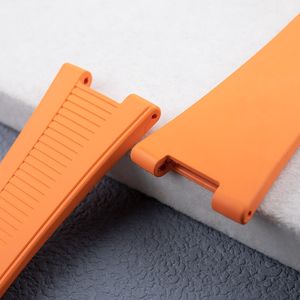 Fkm Bracelet montre en caoutchouc pour <span class=keywords><strong>Patek</strong></span> <span class=keywords><strong>Philippe</strong></span> Nautilus Bracelet montre 25mm 5711 5712 5726 5980 - Product Image 5