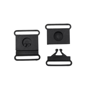 In stock: <b>webbing</b> connector buckle, plastic safety buckle, quick-access badge lanyard accessory. - Product Image 2