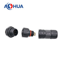 Borne à souder 5Pin prise électrique en plastique M12 5A DC mâle femelle LED câble d'alimentation connecteur assemblage prise étanche