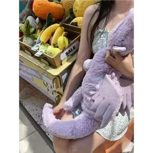 دمية جيلي كات JcUK نيب أوند سنو دراجون، تنين وردي لطيف مع أجنحة، لعبة قطيفة - Product Image 3