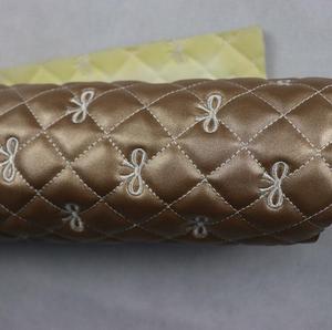 Gran oferta, cubierta de alfombrilla de asiento de coche de PVC PU bordada de lujo, tela de cuero para sofá, bolsa de coche - Product Image 5