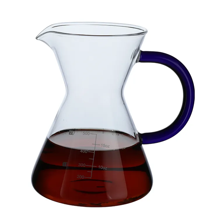 Máy Pha Cà Phê Lạnh Máy Pha Cà Phê Thủy Tinh Borosilicate 500Ml Đổ Qua Máy Pha Cà Phê Cắm Trại