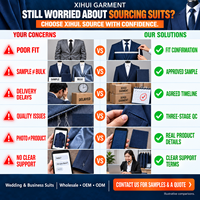 Setelan Jas Bisnis Pria Berkualitas Tinggi untuk Pernikahan, Jas Formal Slim-Fit Tiga Potong, Jas Pria Berhias Manik-Manik & Blazer