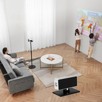 Oway FT6 Projecteur à focale ultra courte Tableau blanc interactif avec technologie tactile des doigts Petit tableau éducatif intelligent de grande taille