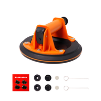 TOPSUMWAY Juego de ventosas de vacío manuales de grado industrial de 20 cm con fuerza de succión de 200 kg y estuche de plástico, modelo TW-XP2002