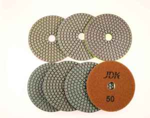Jdk 4 inch kim cương đánh bóng Pad đánh bóng ướt Pad 7 bước đánh bóng pad cho đá granit Mài - Product Image 3