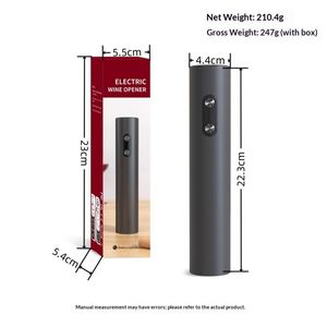 Tire-bouchon électrique pour bouteille de vin, tire-bouchon domestique, ouvre-bouteille automatique pour vin, ensemble d'outils de débouchage de vin tendance - Product Image 6