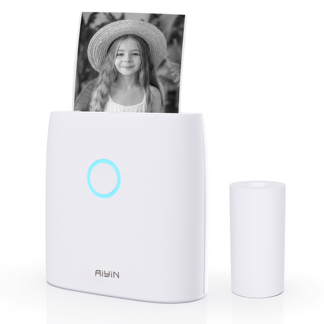 Portable Mini A6 300dpi Thermal Photo Printer 58mm Mobile-friendly Device