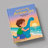 Livres islamiques personnalisés imprimés en couleur pour enfants - Livres de coloriage arabes avec reliure parfaite, impression UV/numérique, 40 feuilles