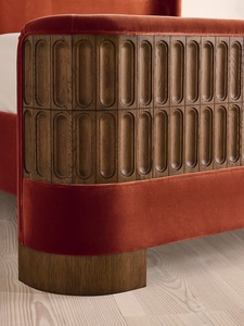 Cama King Size Ferly Premium Moderna Tapizada con Acolchado Grueso y Estructura Resistente, Diseño de Muebles para Dormitorio de Apartamento - Product Image 2