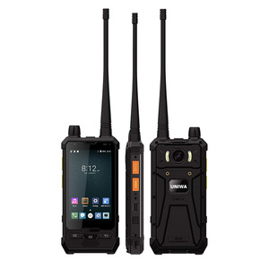 Cầm tay IP67 gồ ghề 4 Wát DMR UHF + PoC zello 4 gam Android NFC thông minh Walkie Talkie điện thoại với giảm tiếng ồn - Product Image 1
