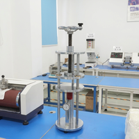 Testeur de compression et de rebond manuel pour caoutchouc et mousse – Machine d'essai de résilience pour matériaux de laboratoire