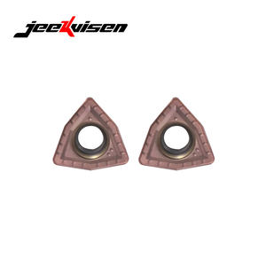 Plaquette de tournage en carbure JEEKVISEN WCMT050308-MF JA215P pour outil de tournage CNC - Product Image 3