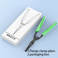 SIXIANTO A-20 Pince à bride pour fibre optique, outil de branchement et de débranchement, pince à bec long pour cordon de brassage SC/LC, application FTTH