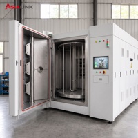 Machine de revêtement sous vide AsiaLink PLC pour moteurs et pompes, pour forets, plaquettes en carbure, revêtements dures DLC TiN, équipement PVD pour outils