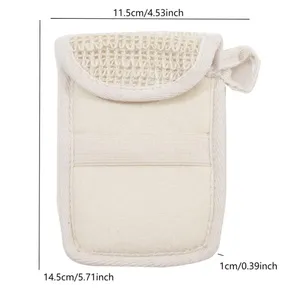 Sacs à savon portables multifonctionnels en maille pour la maison – Accessoire pratique en coton et lin - Product Image 2