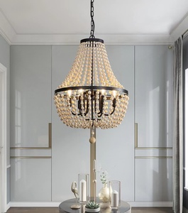 Lampadari moderni in legno di arte retrò americana in legno <span class=keywords><strong>design</strong></span> lampadari moderni lampade a sospensione <span class=keywords><strong>soggiorno</strong></span> grande <span class=keywords><strong>lampadario</strong></span> 2021 - Product Image 4