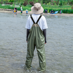 Topind Chất Lượng Cao Thoải Mái Ngực Cá <span class=keywords><strong>Waders</strong></span> Quần Áo Không Thấm Nước Phù Hợp Với Quần Mà Không Cần Khởi Động - Product Image 2