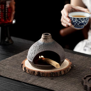 小暖山旭日设计陶瓷香炉鼠尾草薰衣草香炉装饰香炉 - Product Image 3