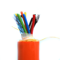 Câble de drone sous-marin hybride à flottabilité neutre ROV Tether ATS 2x14awg+5x16awg+Coaxial 75-2 Conducteur en cuivre Isolation PE PUR