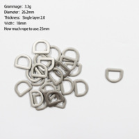 Accessoires de Luxe en Gros : Boucle en D en Alliage de Zinc, Anneau en D pour Sacs en Cuir, Couleurs Or et Argent, Légers