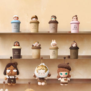 POPMART pour Mart Bubble Cute <span class=keywords><strong>Grain</strong></span> Coffee Factory Series Bougie en verre parfumée Boîte mystère <span class=keywords><strong>D</strong></span>écoration <span class=keywords><strong>d</strong></span>'intérieur Cadeau - Product Image 4