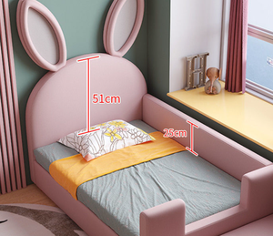 <span class=keywords><strong>Letto</strong></span> per Bambini in <span class=keywords><strong>Legno</strong></span> <span class=keywords><strong>Massello</strong></span> Affiancabile <span class=keywords><strong>Letto</strong></span> <span class=keywords><strong>Singolo</strong></span> Allargato per Neonati con Sponda di Sicurezza - Product Image 6