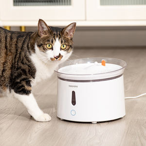 Alimentador de mascotas, silenciosa para gatos fuente de <span class=keywords><strong>agua</strong></span>, fuente automática para mascotas con LED, dispensador de <span class=keywords><strong>agua</strong></span> de plástico duradero para gatos - Product Image 2