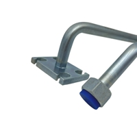 1804462974 QLD Tube de mât durable pour chariot élévateur Linde 335-03 E16 E20-03 Pièces de rechange pour mât triple étage Neuf