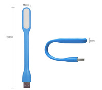 Lampe USB colorée réglable bon marché d'usine Mini lumière LED flexible pour ordinateur portable Lampe de lecture LED pliable USB