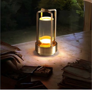 Senya-pro sang trọng không dây dẫn Đèn bàn USB sạc Bar ăn Đèn Dimmable nhà hàng ngoài trời Đèn bàn - Product Image 2