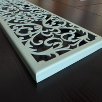 Feuilles de revêtement mural décoratives perforées en placage d'aluminium à motif 3D Panneaux en aluminium décoratifs extérieurs pour bâtiment hôtels