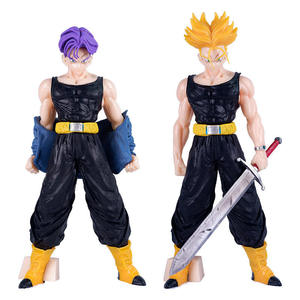 Figurines en PVC de 20 cm, <span class=keywords><strong>Super</strong></span> <span class=keywords><strong>Saiyan</strong></span>, anime japonais, dessin animé, figurine de collection DBZ, kawaii - Product Image 1