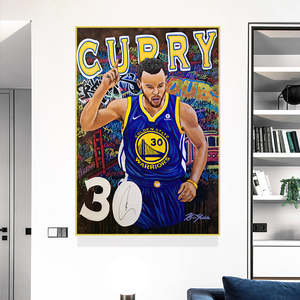 Giocatori di basket Art Life <span class=keywords><strong>Canvas</strong></span> painting For home and Gift Living Room Decor - Product Image 2