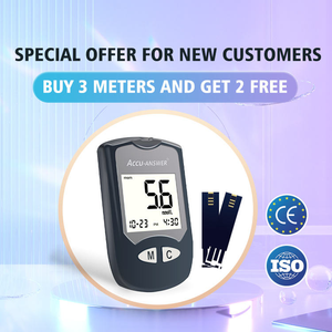 Medidor de Glucosa en Sangre Digital OEM, Monitor de Azúcar en Sangre, Glucómetro con Tiras Reactivas, Prueba en 5 Segundos, Prueba Precisa en Casa - Product Image 6