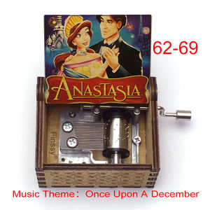 Scatole Musicali in Legno Personalizzate con Foto e Motivi, Artigianali, a Manovella, Modello <span class=keywords><strong>Anastasia</strong></span> - Vendita all'Ingrosso - Product Image 2
